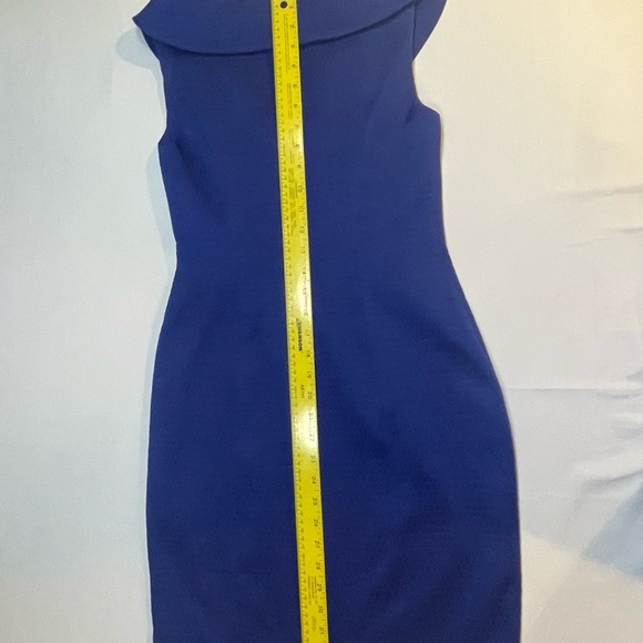 Kay Unger Navy Dress Perfect for Cocktail, Wedding, Mother Of The Bride. Sz 2 - Picture 7 of 15
